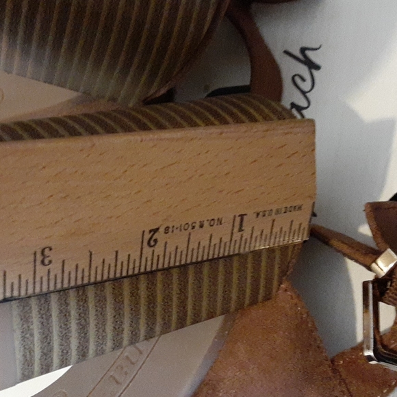 NWT Ana Cognac  Sandels - Picture 6 of 9